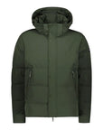 Army Green 4X4 Stretch Save the Sea Puffer Jacket BLOUSONS Paul & Shark