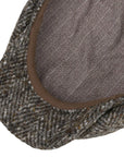 Grey Heather Wool Hatteras Flat Cap CAPS & HATS Stetson