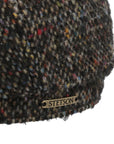 Colour Dots Hatteras Flat Cap  Stetson   