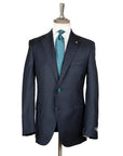 Handcrafted Navy Super 130s Suit  Belvest   