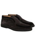 Charcoal Suede Desert Boot SHOES Santoni