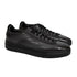 Polished Black Leather Sneaker SHOES Santoni