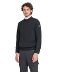 Black Bretagne Wool Crewneck  Paul & Shark   