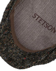 Colour Dots Hatteras Flat Cap  Stetson   