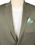 Sage Loro Piana 100% Super 130s Wool Suit  Robert Old   