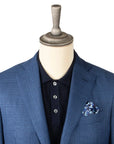 Blue Super 130’s Wool Jacket  Robert Old   