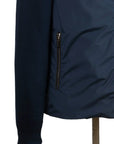 Moorer Blue 'Evan' Lightweight Down Filled Jacket BLOUSONS MooRER