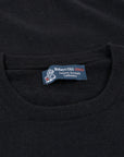 Black Highclere Cashmere Crew Neck Sweater  Robert Old   