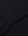 Black Highclere Cashmere Crew Neck Sweater  Robert Old   