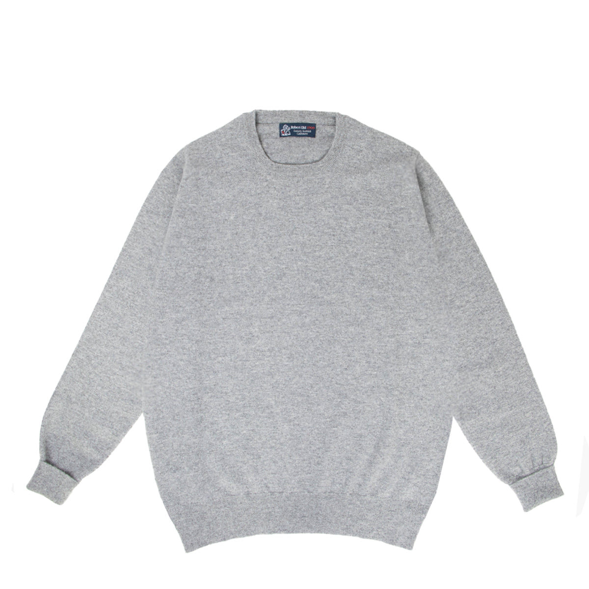 Flannel Highclere Cashmere Crew Neck Sweater  CA HIGHCLERE   