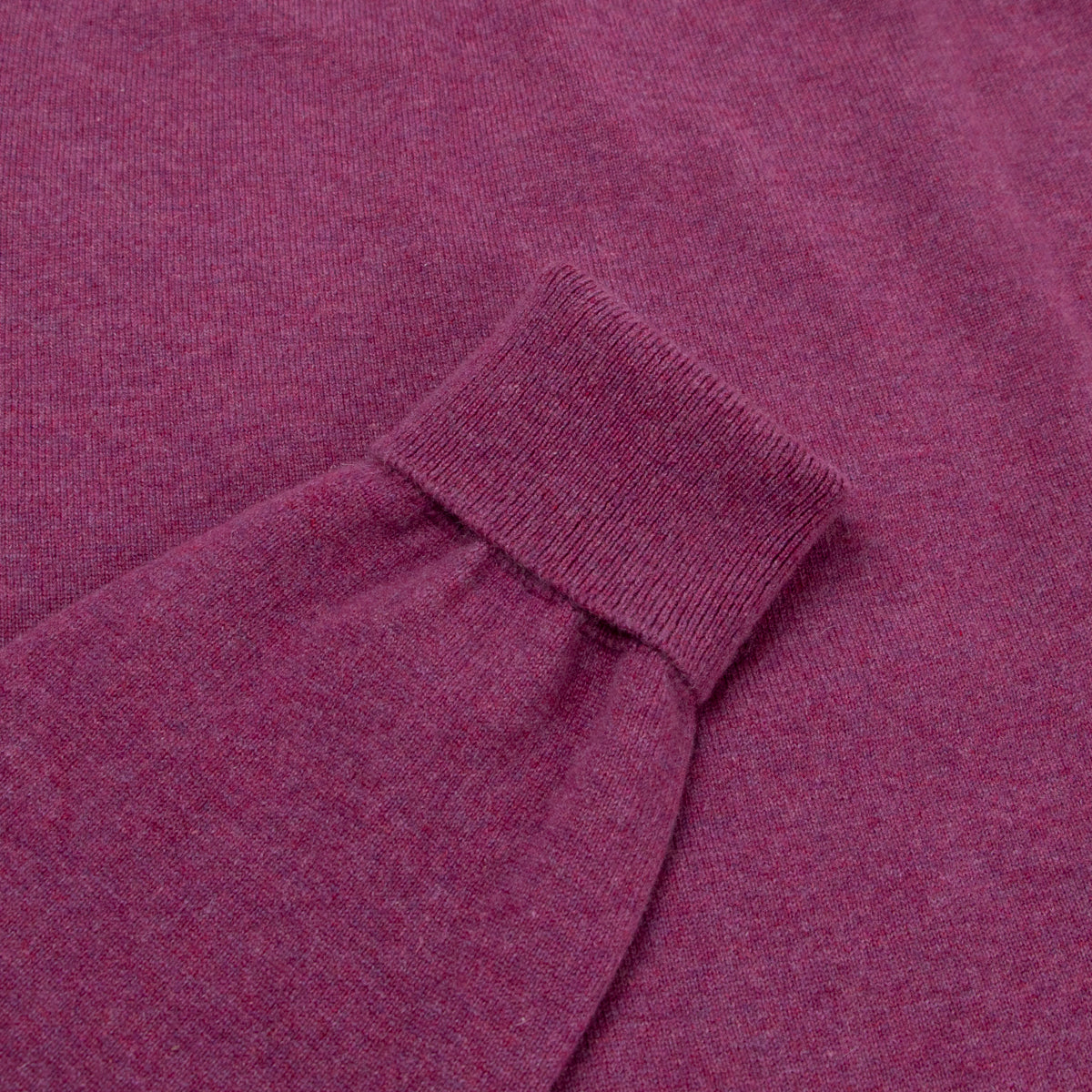 Loganberry Chatsworth 2ply V-Neck Cashmere Sweater  Robert Old   