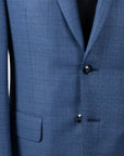 Blue Super 130’s Wool Jacket  Robert Old   