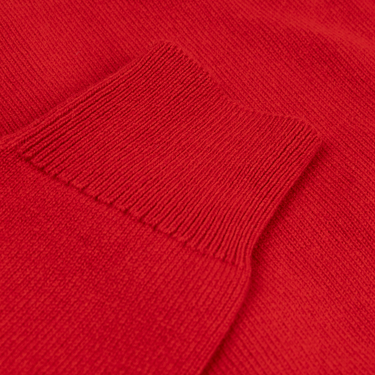 Ruby Red Mallaig 4ply Cashmere Cardigan  Robert Old   