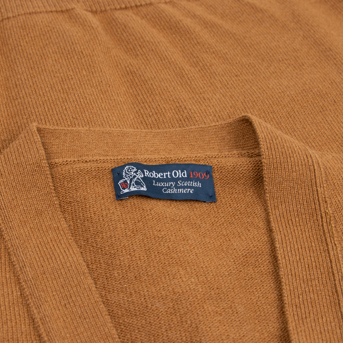 Vintage Vicuna Mallaig 4ply Cashmere Cardigan  Robert Old   
