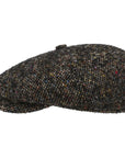 Colour Dots Hatteras Flat Cap  Stetson   