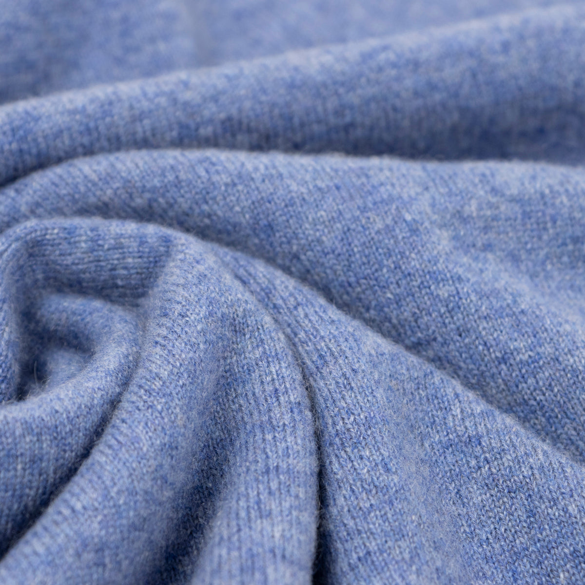 Lapis Blue Blenheim Cashmere Sleeveless V-Neck Sweater  Robert Old   
