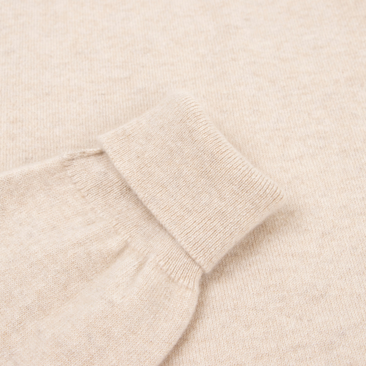 Linen Oban 3 button 2ply Cashmere Polo Sweater  Robert Old   