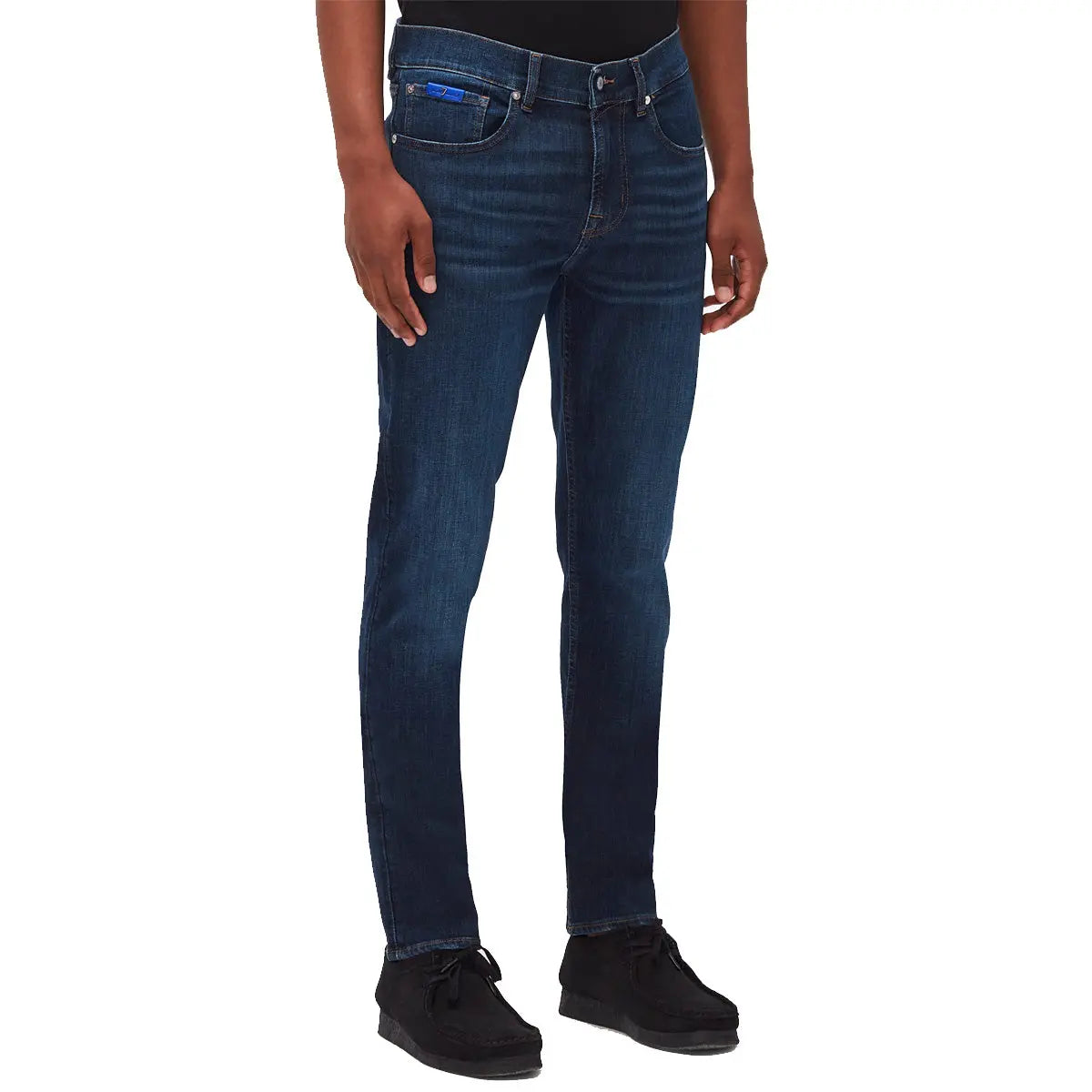 Blue Special Edition Slimmy Tapered Jeans  7 For All Mankind   
