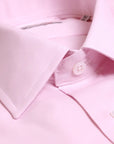 Pink Twill Swiss Cotton Shirt  Robert Old   