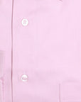 Pink Twill Swiss Cotton Shirt  Robert Old   