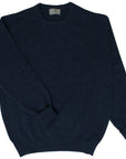 The Ayre 2ply Crew Neck Pure Lambswool Sweater Crew Neck Robert Old Astra 36" UK 