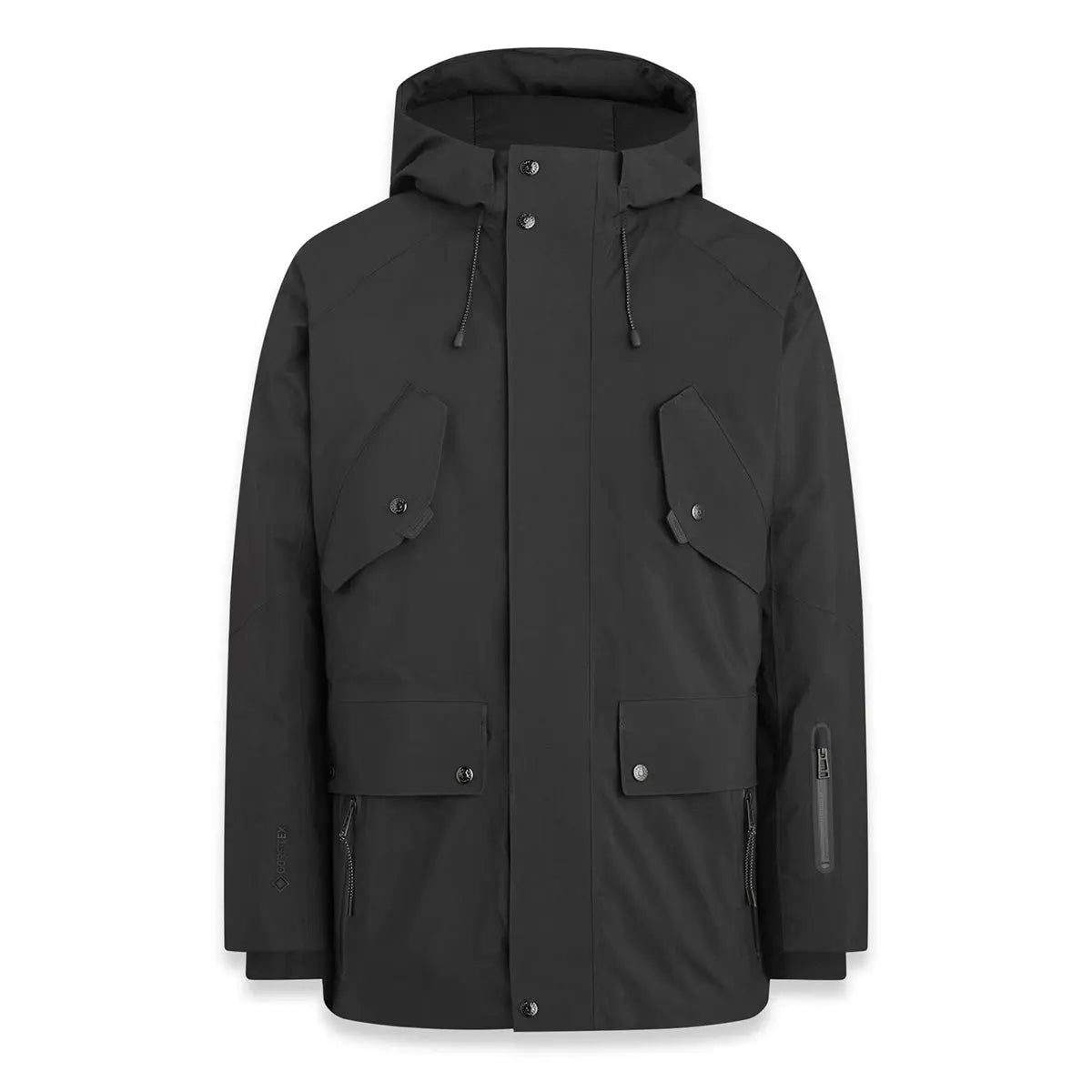 Black ‘Altitude’ 2-Layer Gore-Tex Parka Coat  Belstaff   