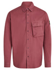 Mulberry Garment Dyed Cotton Scale Shirt  Belstaff   