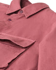 Mulberry Garment Dyed Cotton Scale Shirt  Belstaff   