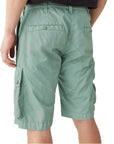 Steel Green ‘Harker’ Garment-Dyed Cargo Shorts  Belstaff   