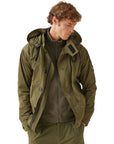 True Olive Zip-Through Cotton Sweatshirt  Belstaff   