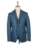 Blue Windowpane Check "Jacket in the Box"  Belvest   