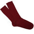 Bordeaux Ribbed Cashmere Blend Socks SOCKS Robert Old