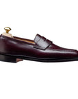 Boston Calf Leather Penny Loafer SHOES Crockett & Jones