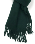 Bottle Green Classic Cashmere Scarf SCARVES Robert Old