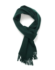 Bottle Green Classic Cashmere Scarf SCARVES Robert Old