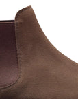 Chelsea 11 Slate Brown Suede Boots  Crockett & Jones   