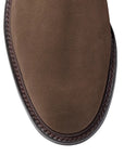 Chelsea 11 Slate Brown Suede Boots  Crockett & Jones   