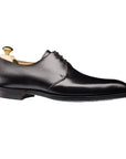 Highbury Black Calf Derby Shoes  Crockett & Jones   