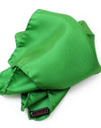 Emerald Green Silk Pocket Square HANDKERCHIEFS Robert Old