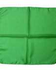 Emerald Green Silk Pocket Square HANDKERCHIEFS Robert Old