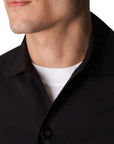 Black Wind Technical Overshirt  Eton   