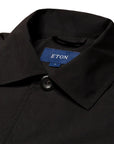 Black Wind Technical Overshirt  Eton   