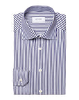 Dark Blue Bengal Stripe Contemporary Fit Shirt  Eton   