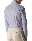 Dark Blue Bengal Stripe Contemporary Fit Shirt  Eton   