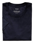 Navy Blue Filo di Scozia T-shirt  Eton   