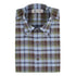 Green Herringbone Check Flannel Long Sleeve Shirt L/S SHIRTS Robert Old