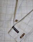 Ice Blue Loro Piana Wool, Silk, & Linen Jacket  Robert Old   