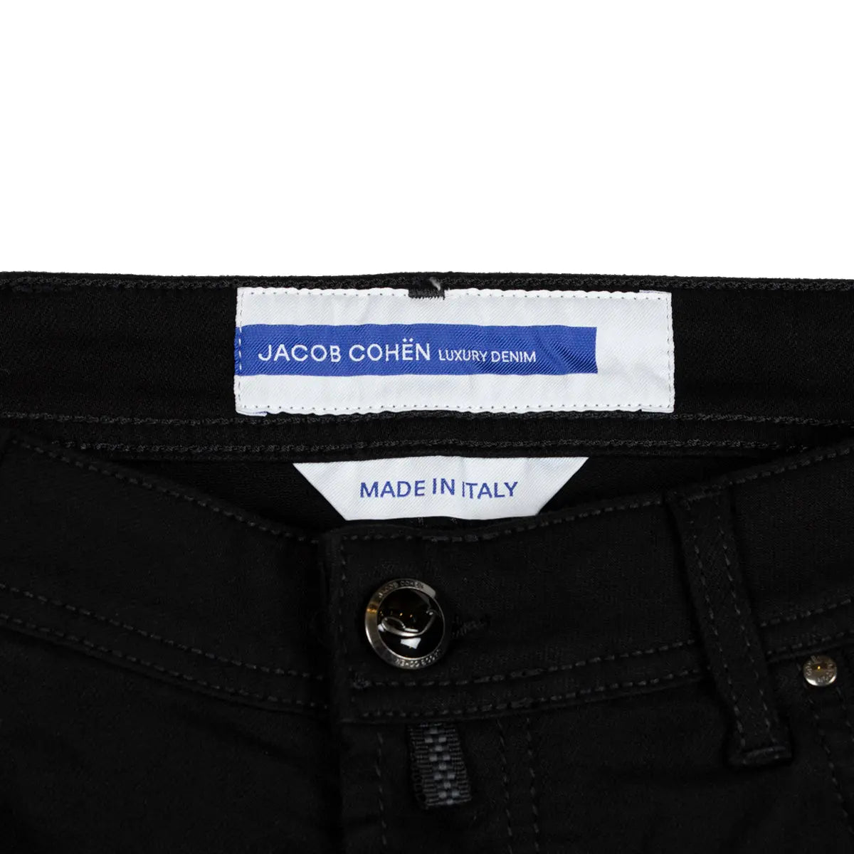 Black ‘Bard J688’ Slim Fit Stretch Jeans  Jacob Cohen   