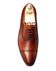 Malton Semi Brogue Shoes  Crockett & Jones   