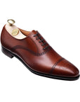 Malton Semi Brogue Shoes  Crockett & Jones   